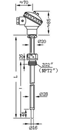 煙道、風(fēng)道熱電偶